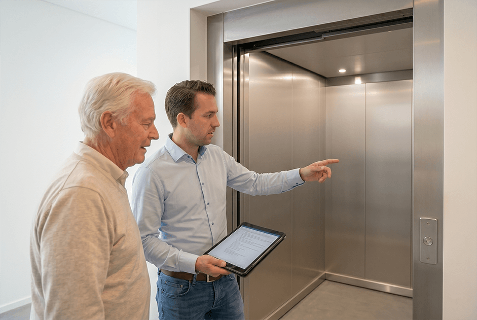Base Inspectie - levensloopbestendig maken VvE - lift inspectie
